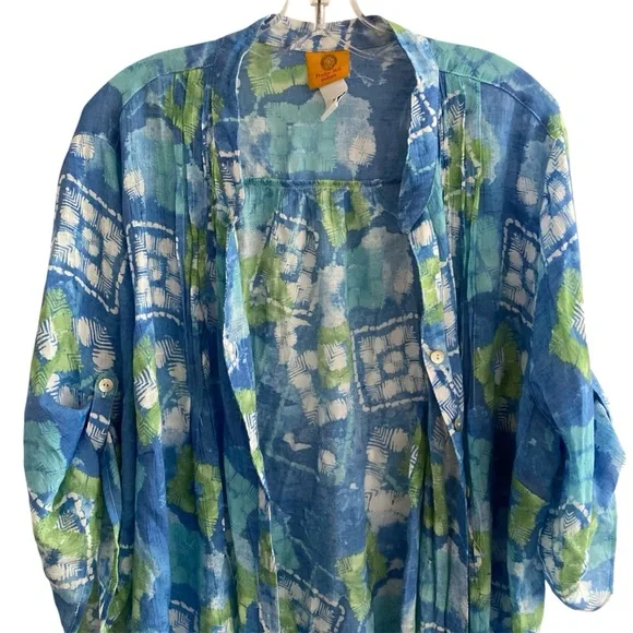 Ruby Rd. | Colorful Button-Up Blouse - Picture 8 of 14